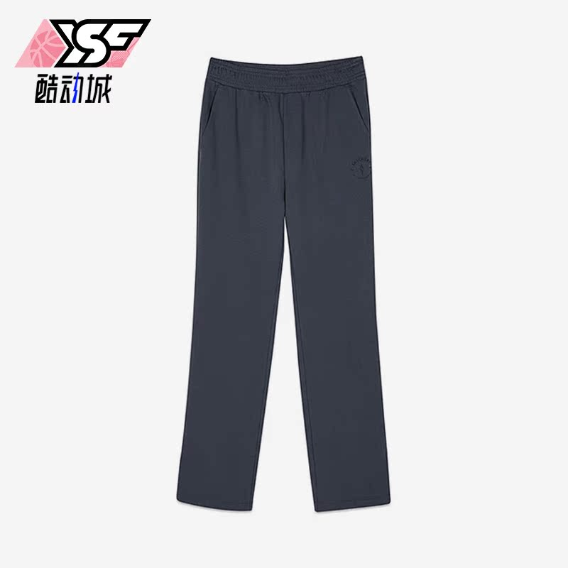 Skechers/斯凯奇正品秋季新款女士微喇宽松休闲运动针织长裤