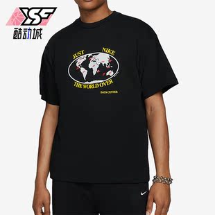 男子运动圆领休闲透气印花短袖 Nike 耐克正品 新款 010 FB2750