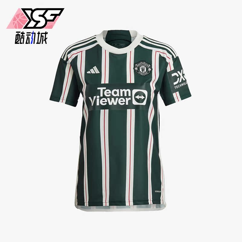 阿迪达斯正品男短袖足球球衣