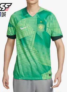 Nike/耐克正品新款男子运动时尚足球比赛训练T恤FN0546-308