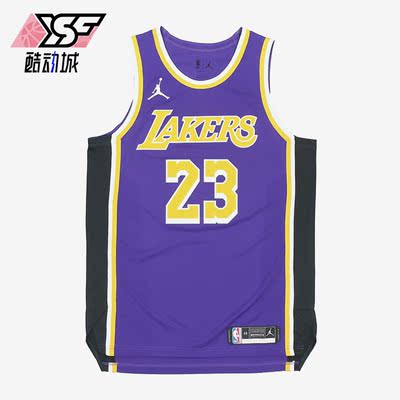 Nike/耐克正品洛杉矶湖人男子篮球无袖运动球衣CV8856-511