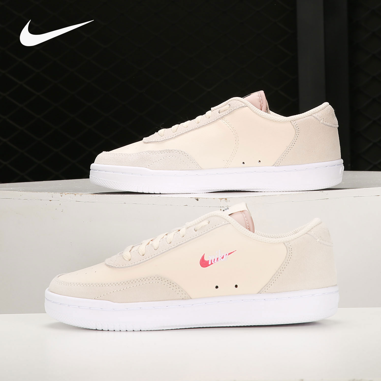 Nike/耐克正品2021夏季女子新款低帮小勾休闲运动板鞋CW1067-200