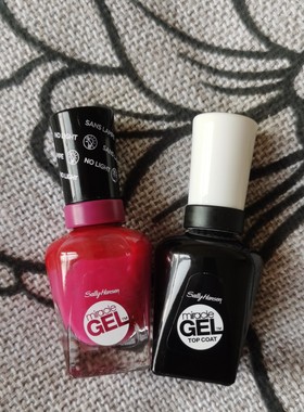 sally hansen/莎莉汉森 奇迹2步指甲凝胶 指甲油 原装进口