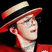 权志龙同款 法式 草帽细麦秆平顶帽子海边百搭遮阳爵士帽显脸小礼帽