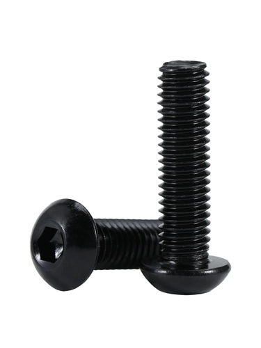 Черный 304 из нержавеющей стали круглый шестиугольный кольцо гексагональный винт винт Небольшой винт M2M3M4M5M688