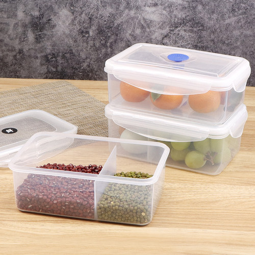 饭盒学生微波炉透明便当盒保鲜盒