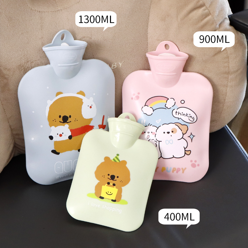 灌水热水袋暖手暖肚子毛绒暖手宝