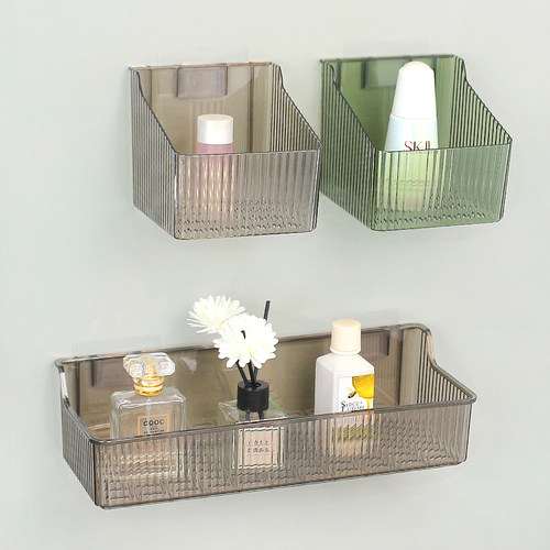 轻奢卫生间置物架免打孔收纳架