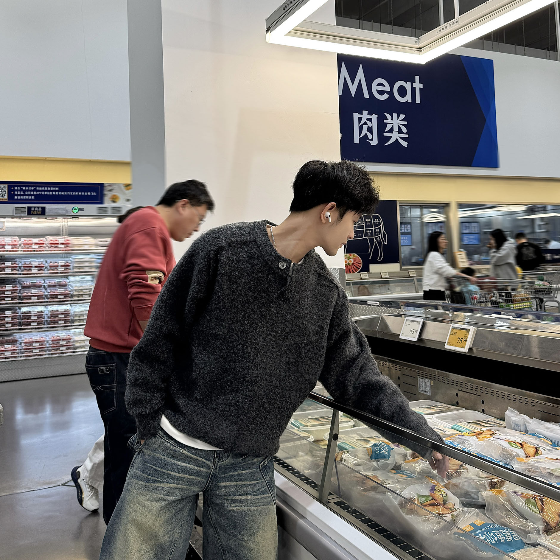 飞型记黑色亨利领套头羊毛毛衣男秋冬加厚基础款内搭针织衫上衣,男装,针织衫/毛衣,淘宝优惠券,粉丝福利购,淘宝优惠卷