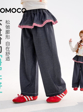 MOMOCO/玛米玛卡休闲百搭牛仔长裤 78580350005