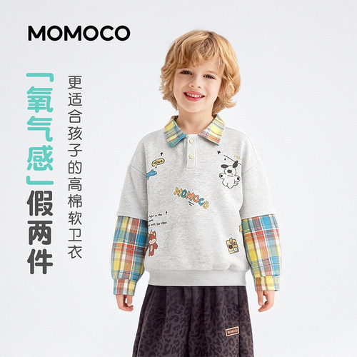 MOMOCO/玛米玛卡春季潮流卫衣 78130232009