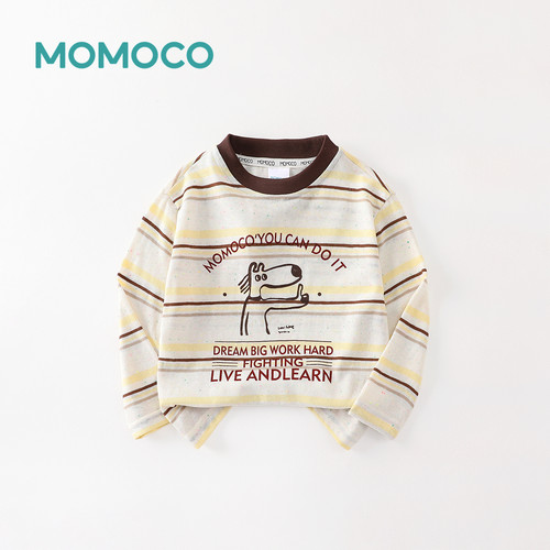 MOMOCO/玛米玛卡春季舒适长袖T恤78130244001