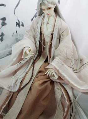 BJD娃衣材料包古风TD75壮叔ob24男女3分特体68汉服兵人清冷国风id