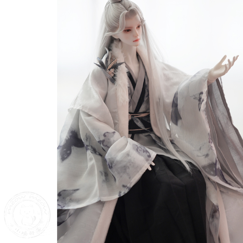 原创BJD娃衣古风汉服装男女兵人国风特体叔id75ob27td3分46分成品