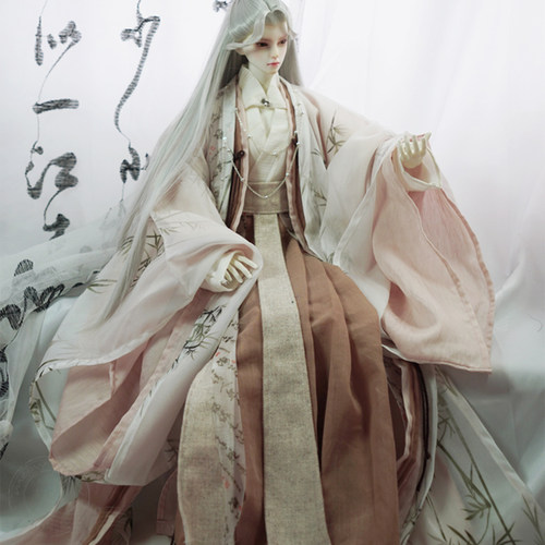 BJD娃衣材料包古装id75壮叔ob24男女3分特体68汉服兵人古风清冷td