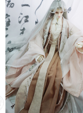 成品娃衣原创BJD/sd兵人古风4分id75壮叔ob2男女特体仙侠68时鹤td