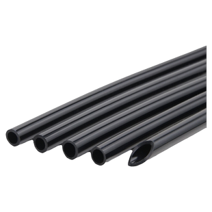 黑色食品级硅胶管抗老化无味家用水管饮水机耐高温橡胶弹性软管