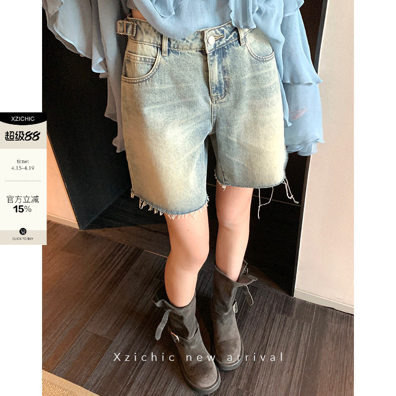 Xzich【现货】复古蓝水洗