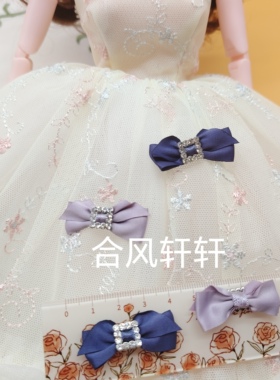 外贸光泽丝带可爱小燕尾小蝴蝶结