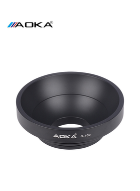 AOKA 奥咔G-100三脚架碗座转接器适用于捷信 曼富图沙雀云台100mm
