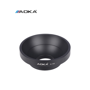 AOKA 奥咔G-100三脚架碗座转接器适用于捷信 曼富图沙雀云台100mm