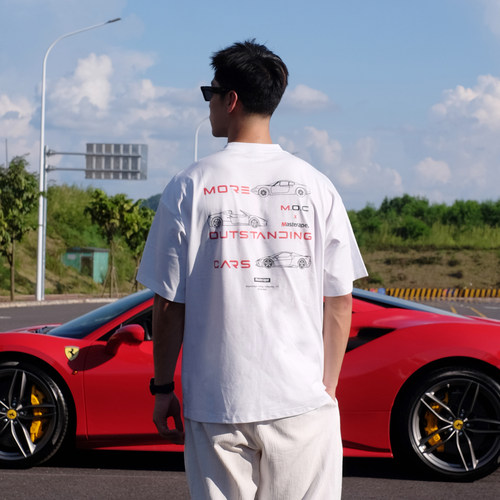 Masterape索罗娜法拉利主题短袖