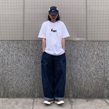 Masterape夏季新款猿人潮流街头纯棉T恤短袖情侣装男女包邮特价款