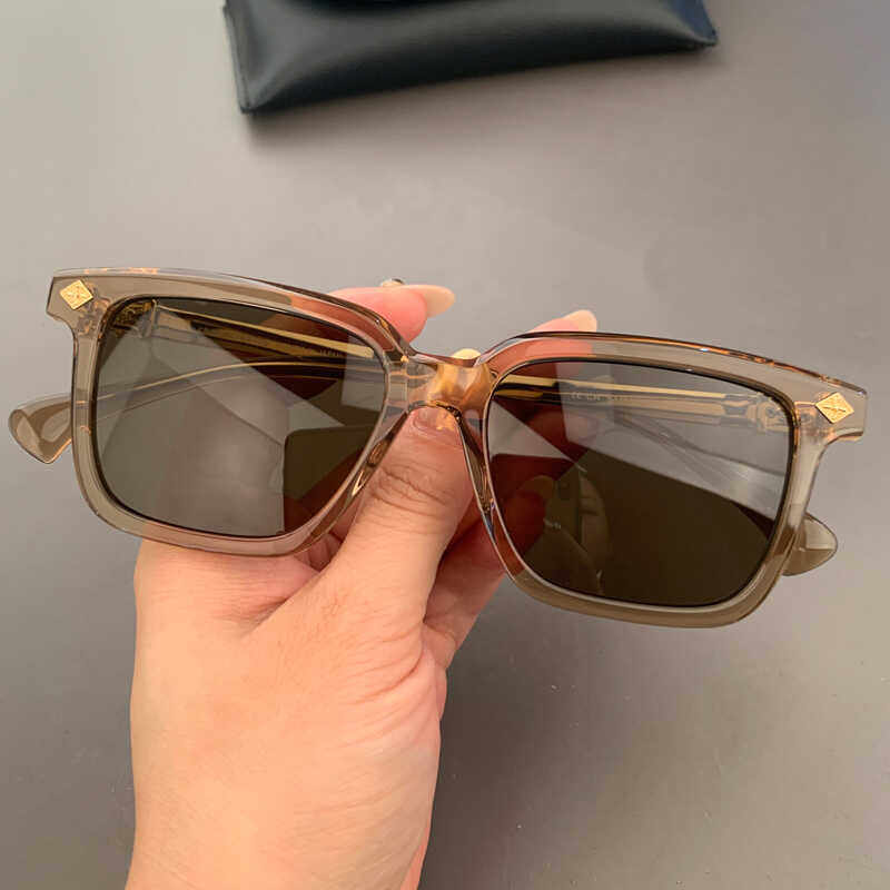 麦克心罗心太阳镜新品板材黑超墨镜可配近视男女复古大脸型复古镜