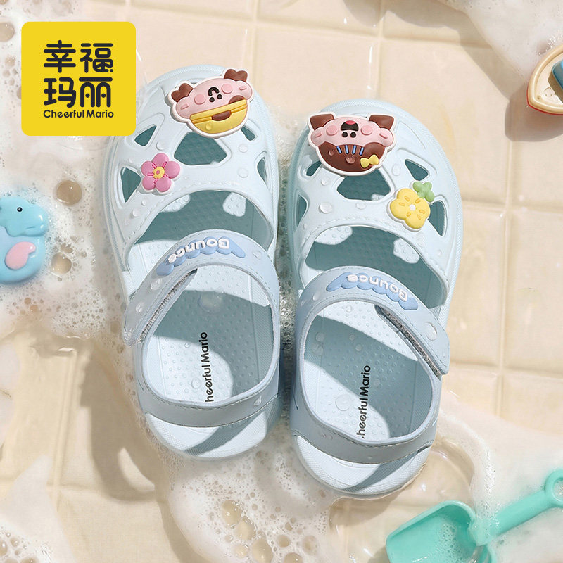 2026新款儿童拖鞋女童夏季婴幼儿凉拖男童家居凉鞋1-3岁2洞洞拖鞋