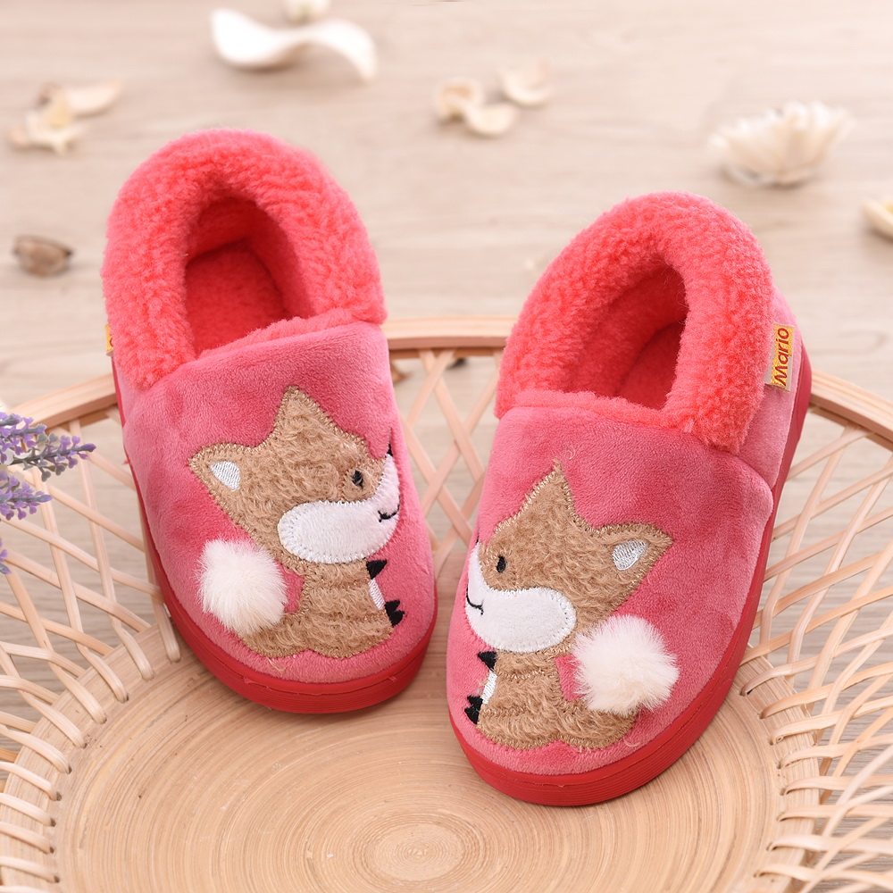 Pantoufles enfants en suède CHEERFUL MARIO pour hiver - semelle tendon - Ref 1033139 Image 5