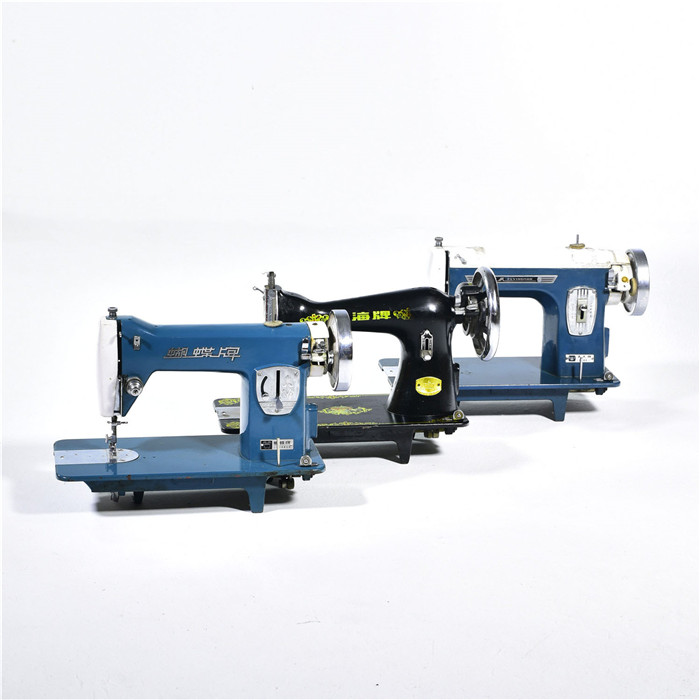 民俗怀老物件收藏杂项老式台式缝纫机机头旧农具纺织装饰摆件古董