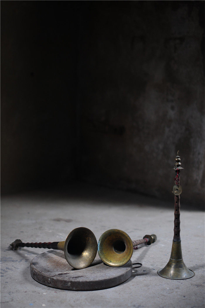 红白喜事唢呐喇叭 老式旧唢呐 民间唢呐 铜唢呐 怀旧老物件乐器