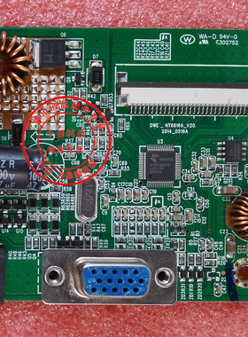 优派 VX2038Sa 驱动板 ViewSonic VS16048 主板 DWE_NT68169_V20