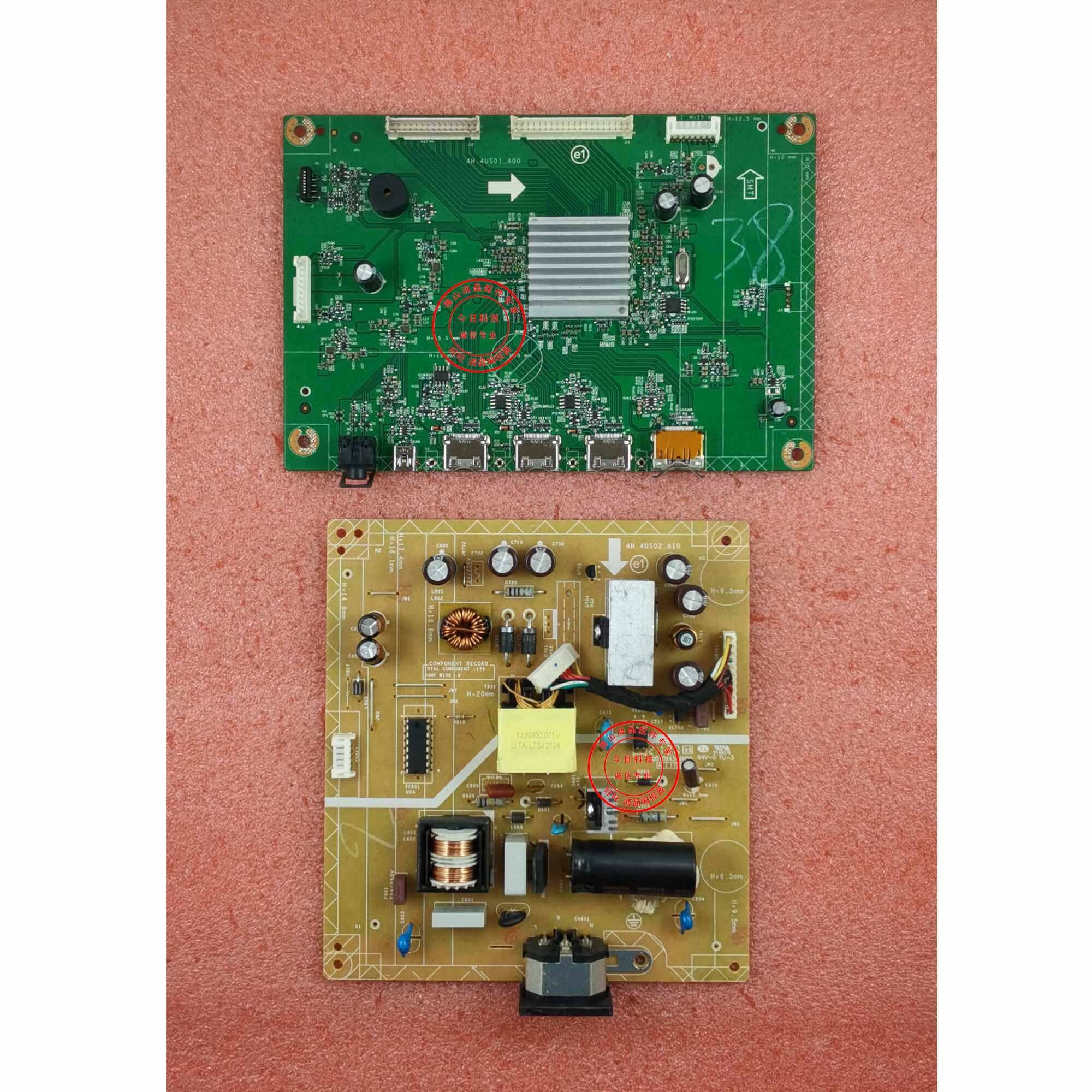 benq/明基xl2411k-b驱动板 4h.4us01.a00电源板 4h.4us02.a10主板