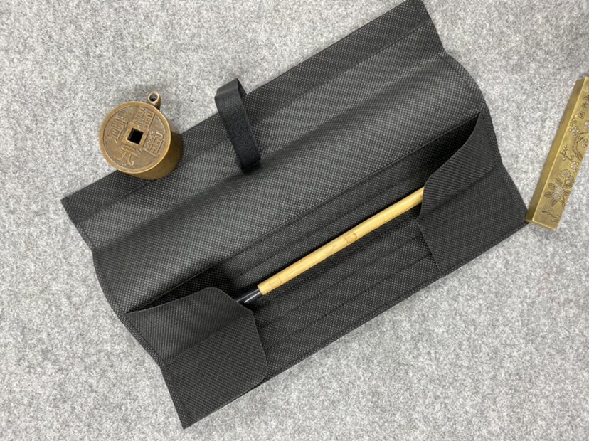 笔袋 布制毛笔笔卷 书法笔帘画具画材文房用品