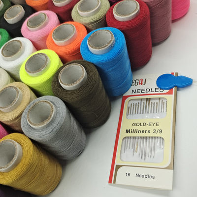 402缝纫线彩色混装DIY手缝机缝线