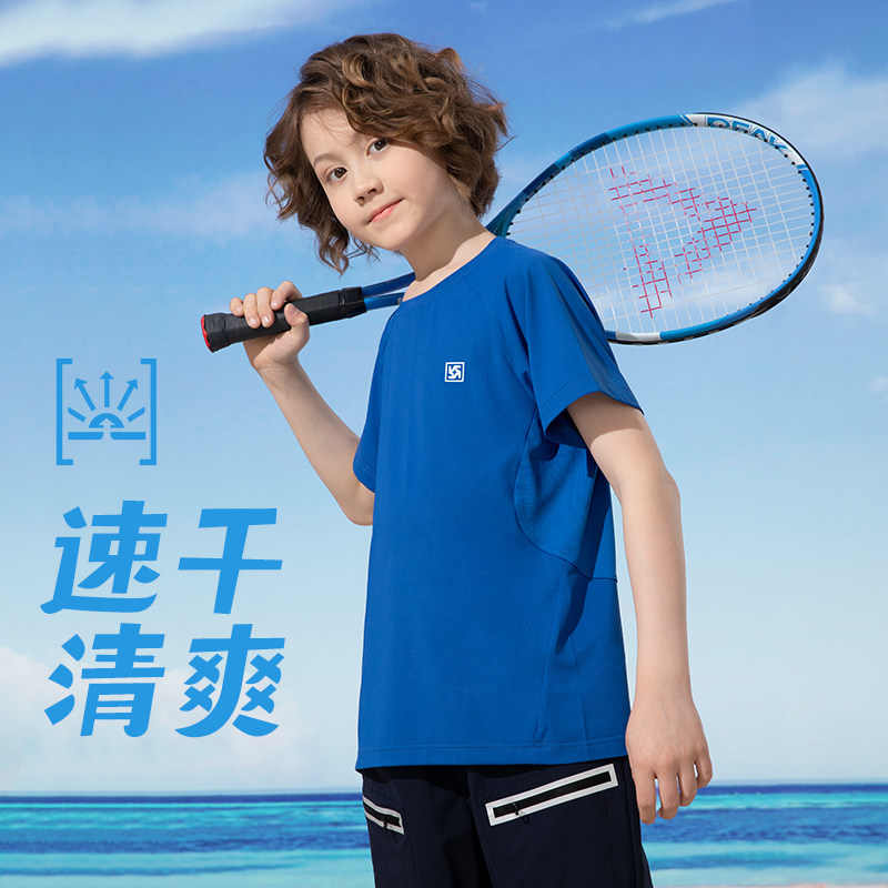 斯博兰帝圆领运动短袖