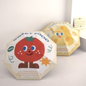 新款 芝哥茄弟雨伞晴雨两用防晒防紫外线太阳伞in风韩国日系伞