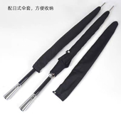 高端简约加厚新款 自动轻奢雨伞合金长柄直杆伞质感超防水伞面儿童