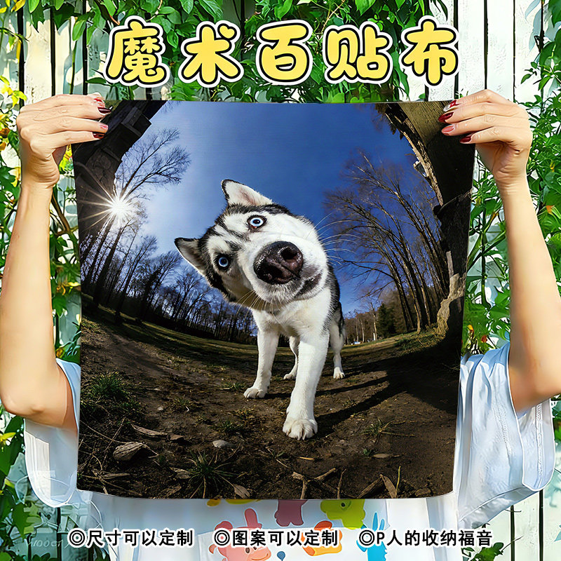 魔术百贴布百粘布大容量镜头收纳包多功能化妆品自粘布定制内胆包,收纳整理,收纳布/百贴布,淘宝优惠券,粉丝福利购,淘宝优惠卷