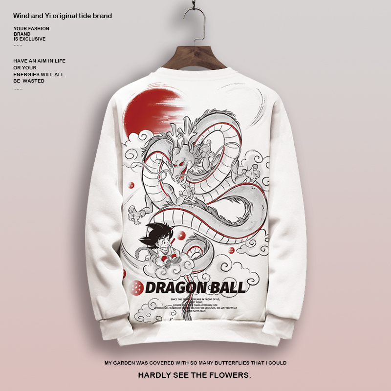 圆领卫衣外套男七龙珠cos服