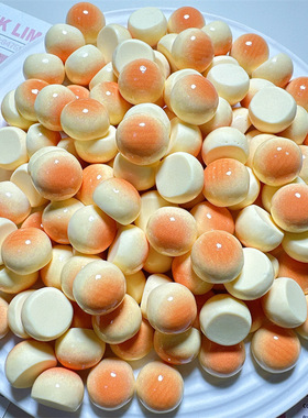 diy奶油胶仿真食玩小馒头饼干混装 发夹贴片手作自制挂件树脂配件