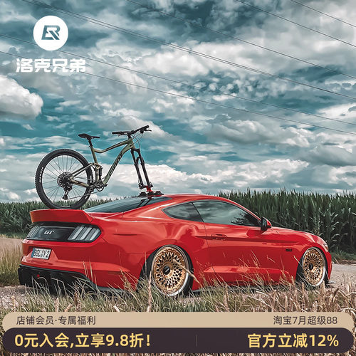 洛克兄弟吸盘式强力公路自行车