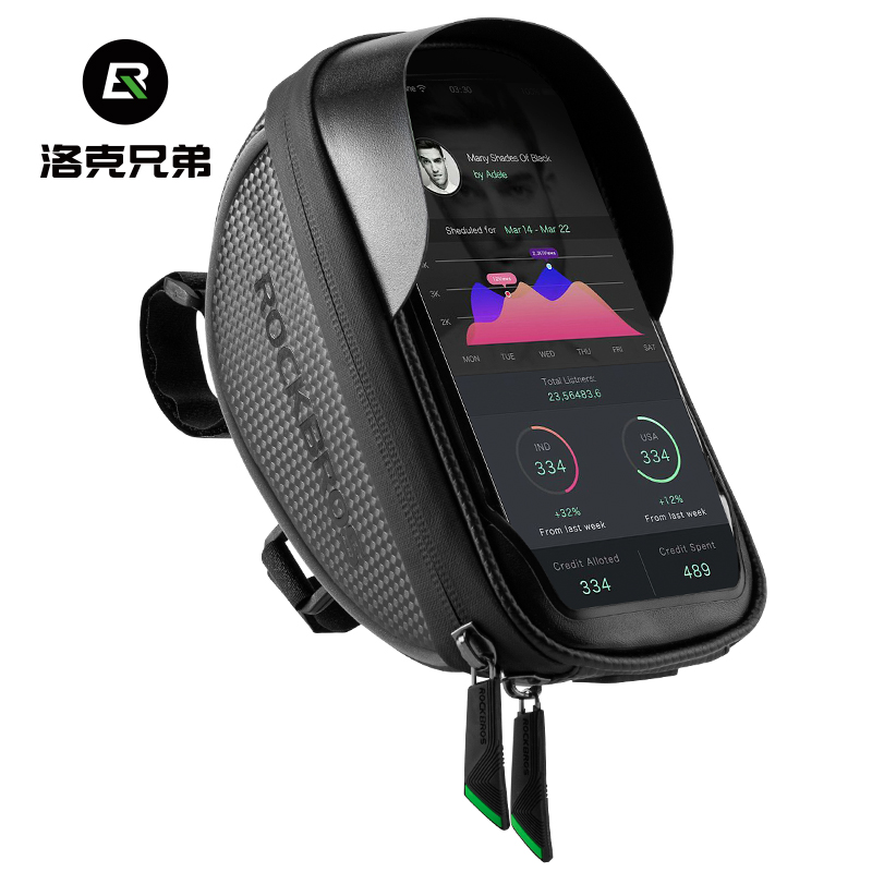 洛克兄弟自行车车包前包车把包车头包手机包山地车把立包骑行装备