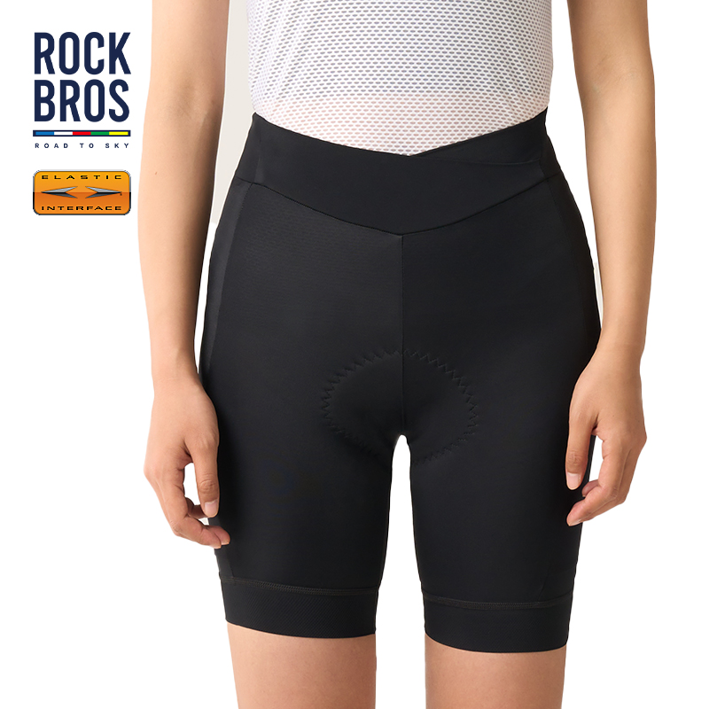 洛克兄弟骑行短裤女透气速干夏季公路自行车裤骑行服装备天路系列