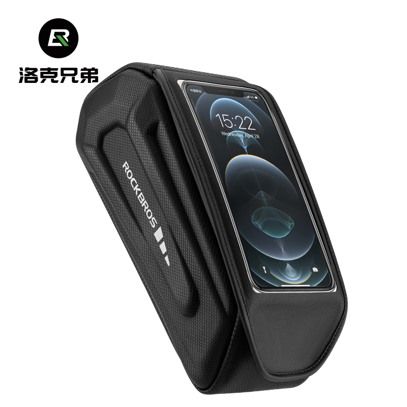 洛克兄弟上管包硬壳触屏手机包