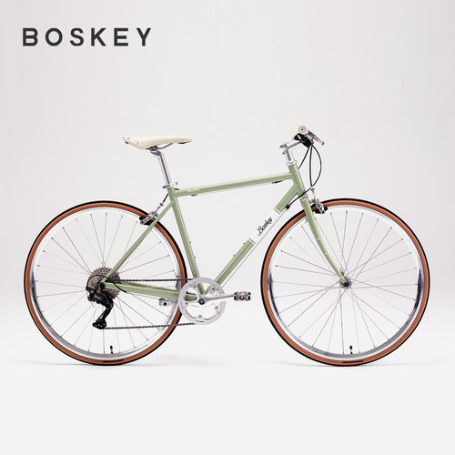 不死骑钢架复古通勤轻旅行自行车