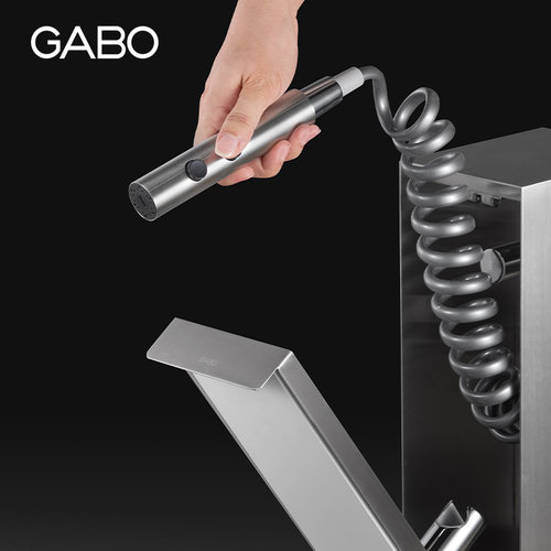 观博GABO隐藏式喷枪龙头不锈钢