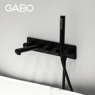 浴缸花洒龙头冷热水18F027 浴缸龙头入墙式 观博GABO卫生间暗装