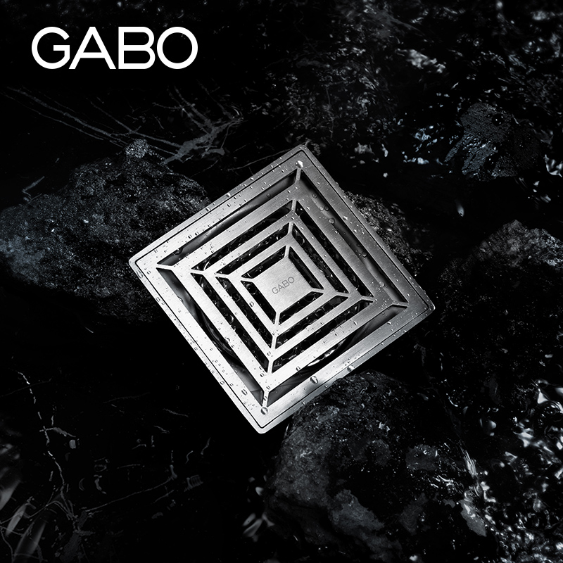 观博304不锈钢防臭地漏